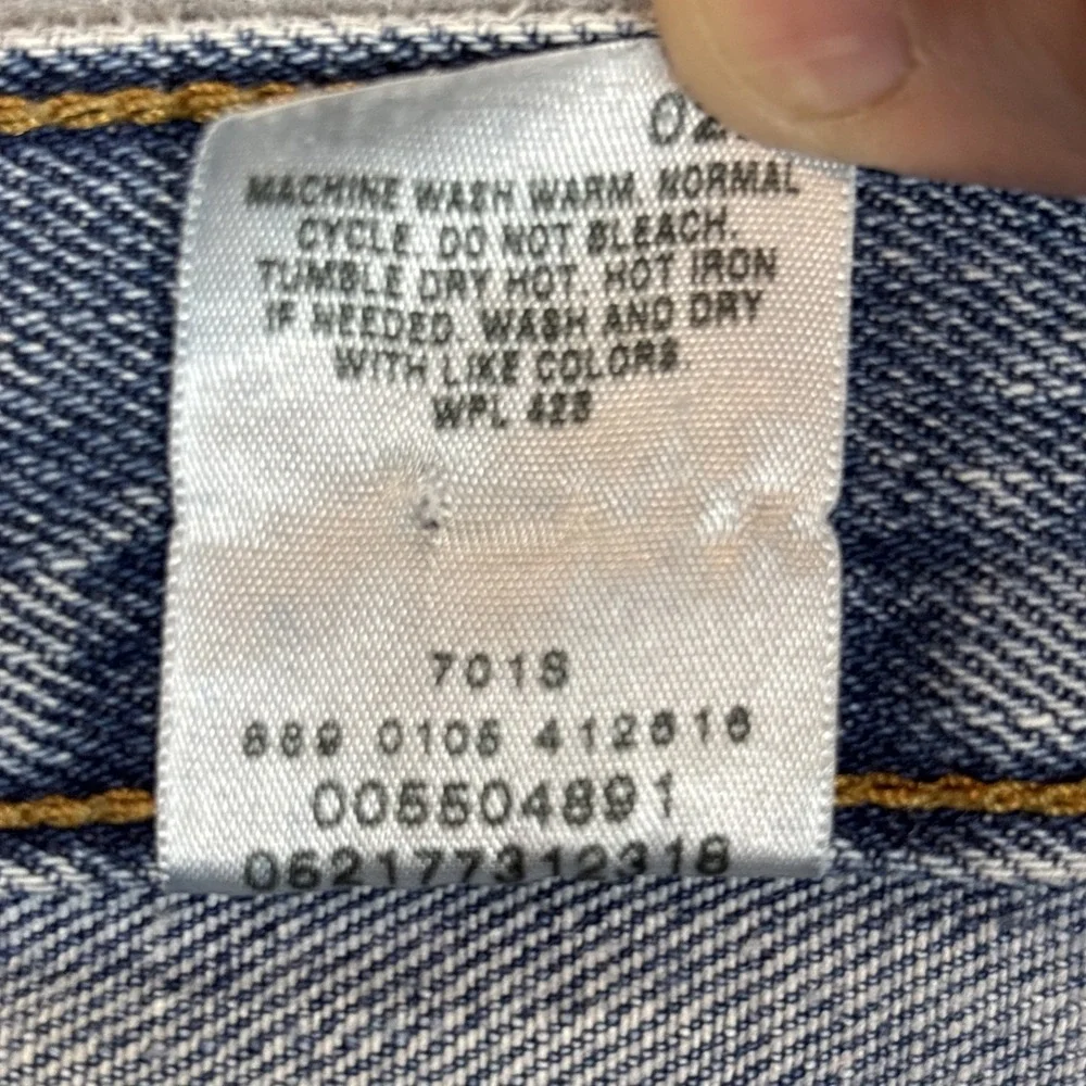 Y2K Levi's 550 Jeans Mens 33x34 Blue Relaxed Fit Denim Baggy